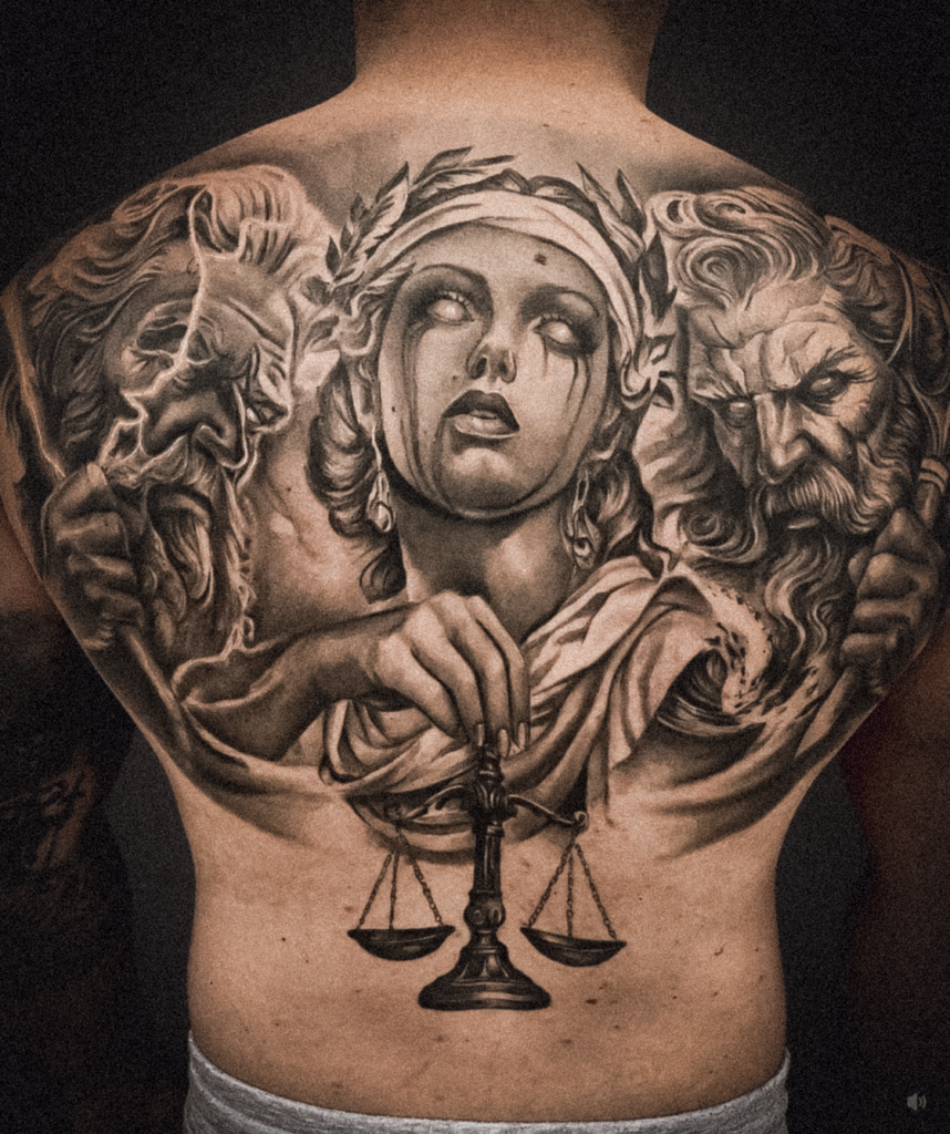 Tatuaż z portfolio Rafała